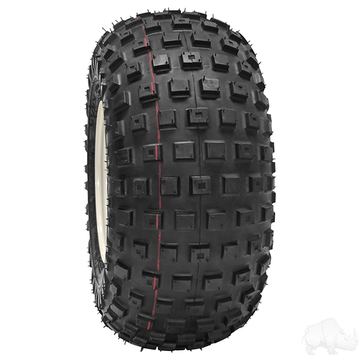 Duro Knobby 18x9.5-8 Golf Cart Tire, 2 Ply