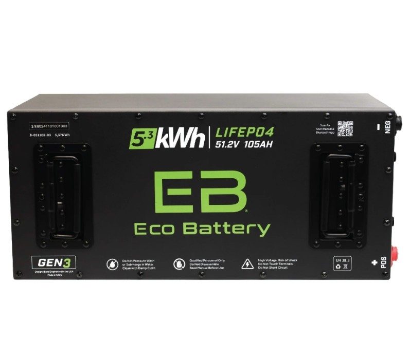 51V 105AH Gen 3 Skinny Battery Bundle for E-Z-GO TXT