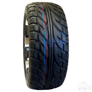 RHOX Road Hawk 23x10R14 Radial Golf Cart Tire, 4 Ply, DOT Street Legal