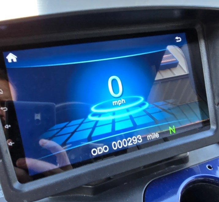 Evolution Golf Cart 9 Inch Touchscreen Display