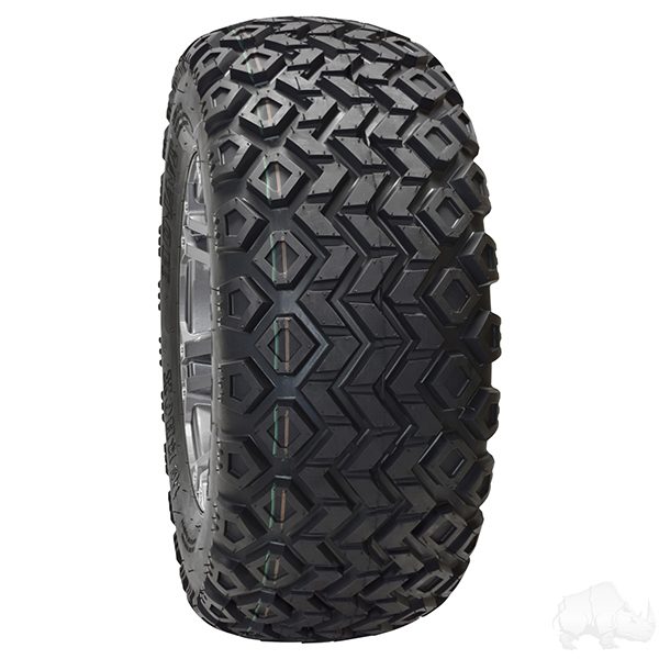 RHOX Mojave 22x10.5-12 Golf Cart Tire, 4 Ply, DOT Street Legal