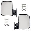 UTV Style Side Mount Side Mirrors, Set of 2