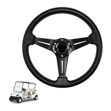 Black Steering Wheel for Aetric, Icon and Advanced EV
