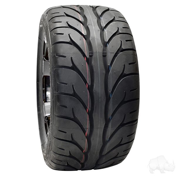 Kenda Kruzer Directional 215/40R12 Steel Belted Radial Golf Cart Tire, 4 Ply, DOT Street Legal