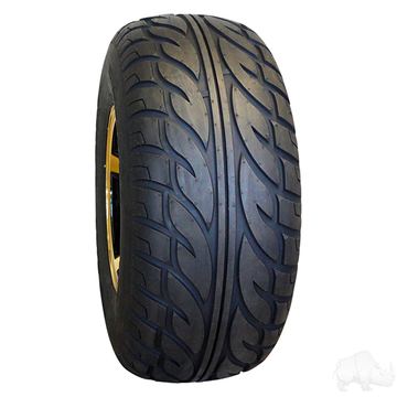 RHOX Road Hawk 22x10R10 Radial Golf Cart Tire, 4 Ply, DOT Street Legal