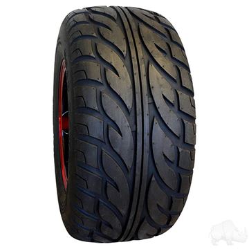 RHOX Road Hawk 20x10R10 Radial Golf Cart Tire, 4 Ply, DOT Street Legal