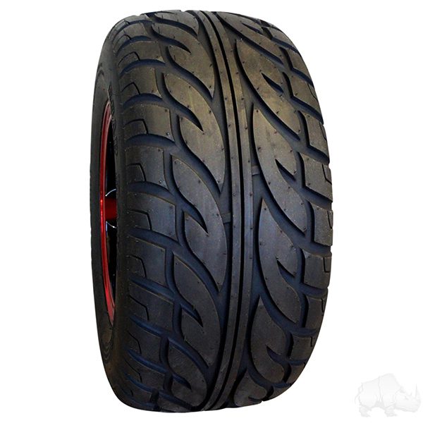 RHOX Road Hawk 20x10R10 Radial Golf Cart Tire, 4 Ply, DOT Street Legal