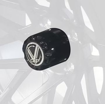 Black Wheel Cap, 2 Pack, for 4 and 6 Seat Carts