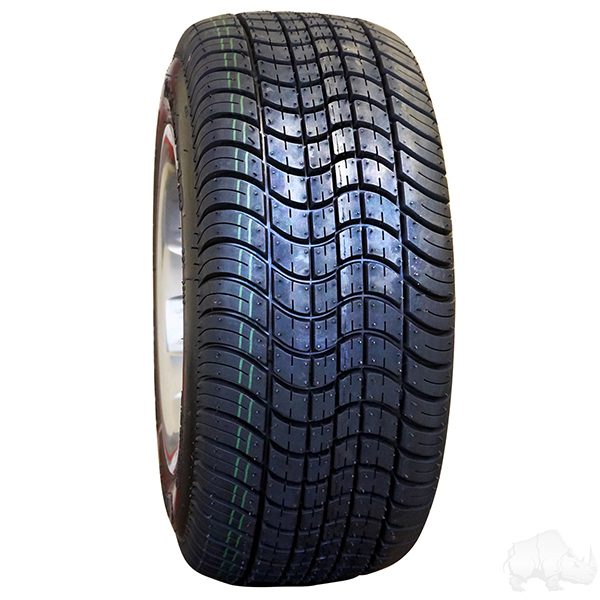 RHOX Low Profile 205/50-10 Golf Cart Tire, 4 Ply, DOT Street Legal