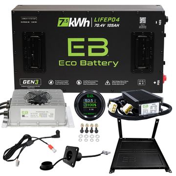 E-Z-GO TXT/Express Eco Lithium 70V 105Ah Gen 3 Battery Bundle