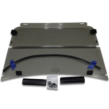 E-Z-GO Tinted Folding Windshield Kit, Non-DOT