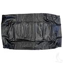 Black Seat Bottom Cover for E-Z-GO TXT/Medalist Golf Carts