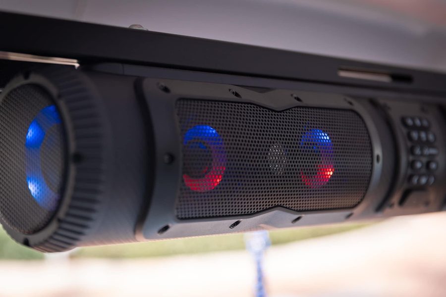 EcoXgear Elite Golf Cart Soundbar, 18 Inch