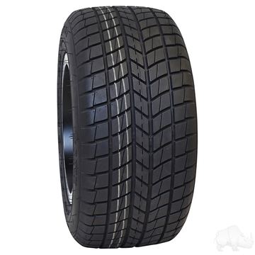 RHOX Road Hawk 205/50R10 Steel Belted Radial Golf Cart Tire, 4 Ply, DOT Street Legal
