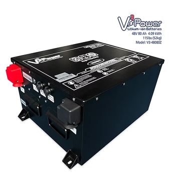 Lithium-Ion Battery 80A for 4 Seat Carts