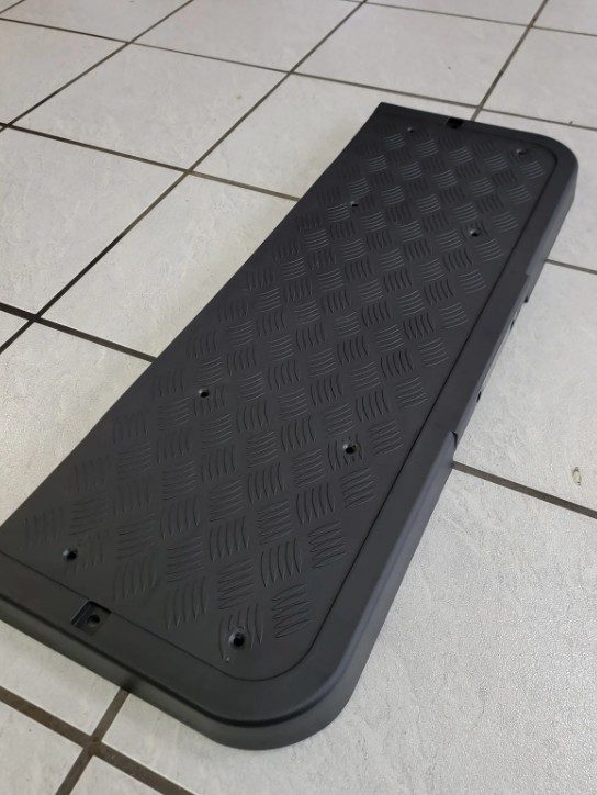 Evolution Golf Cart Footrest for Rear Seat
