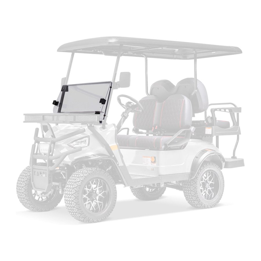 Kandi and Coleman Windshield, Non-DOT