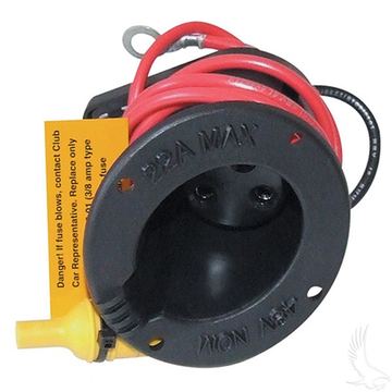 Club Car 48V Receptacle and Fuse Assembly