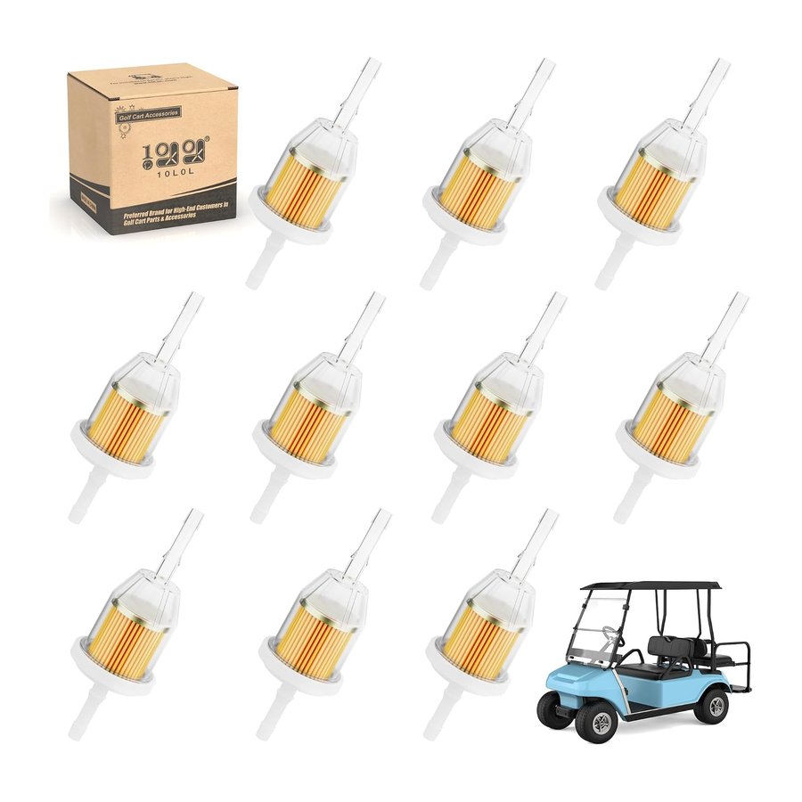 Fuel Filter for E-Z-GO RXV and TXT, Club Car and Yamaha Golf Carts