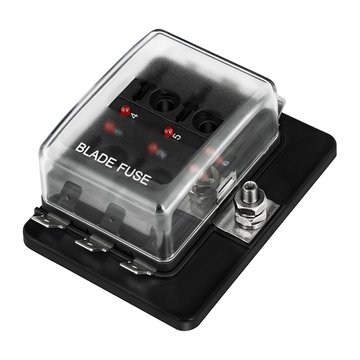 12V Fuse Box for Gas Carts