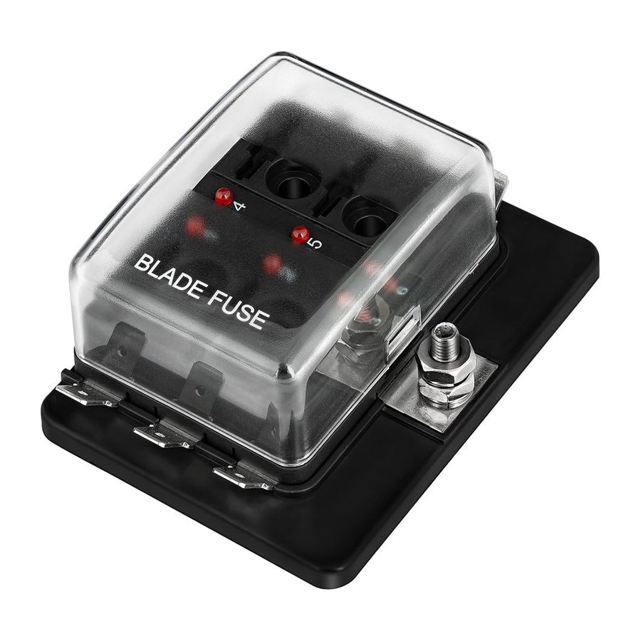 12V Fuse Box for Gas Carts