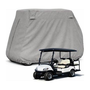 Golf Cart Storage Cover, Gray, Six Seat LSV