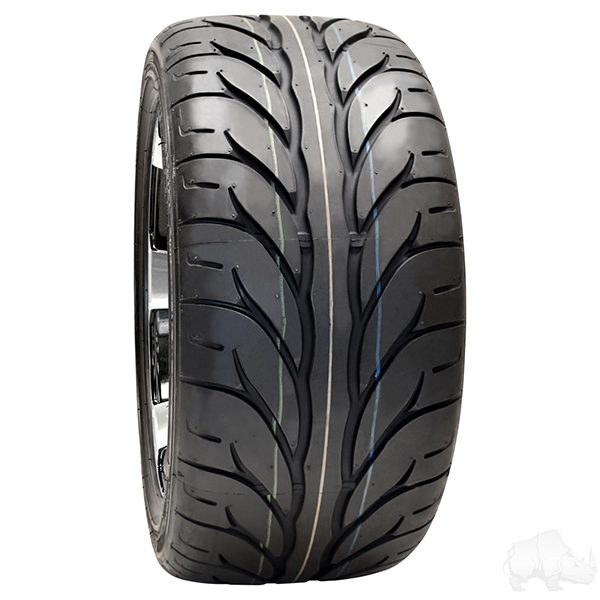 Kenda Kruzer Directional 205/35R14 Steel Belted Radial Golf Cart Tire, 4 Ply, DOT Street Legal