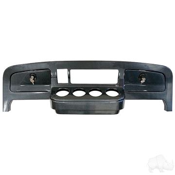 Carbon Fiber Dash with Glove Boxes for E-Z-GO TXT (2014 and newer)
